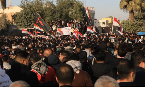 بابل.. تظاهرات لدعم تكليف أمير المعموري